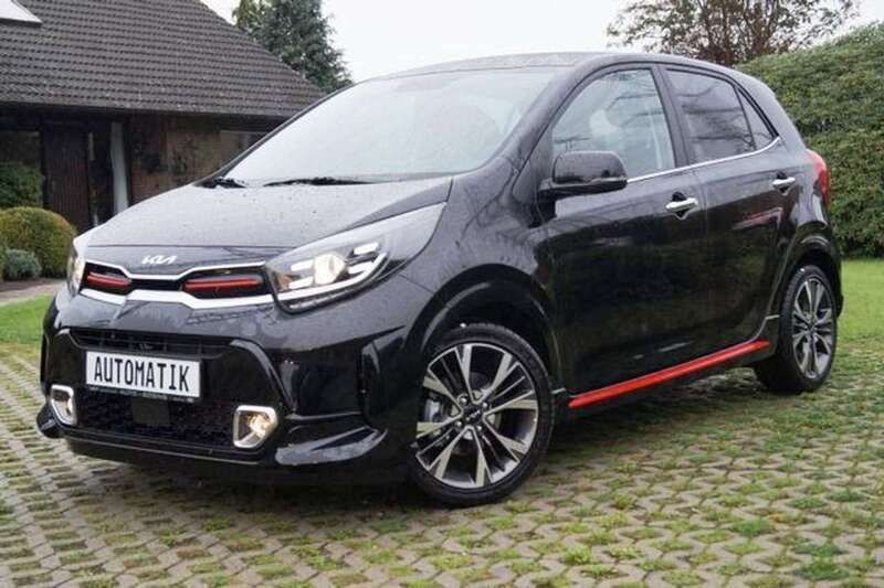 Auroraschwarz Neu 2024 Kia Picanto GT-Line Kleinwagen | 17.990 € (Fairer Preis) - Bild 1/4