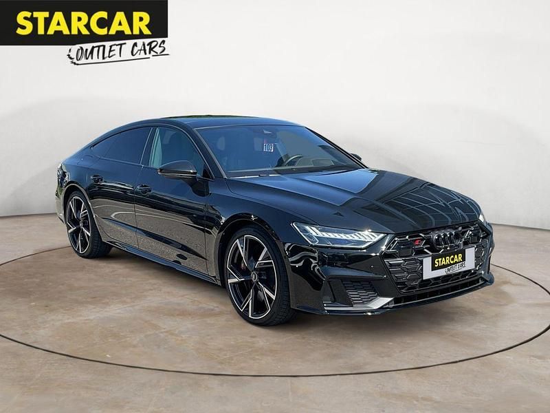 Mythosschwarz metallic Gebraucht 2024 Audi S7 Comfort Kleinwagen | 83.970 € (Teuer) - Bild 1/4