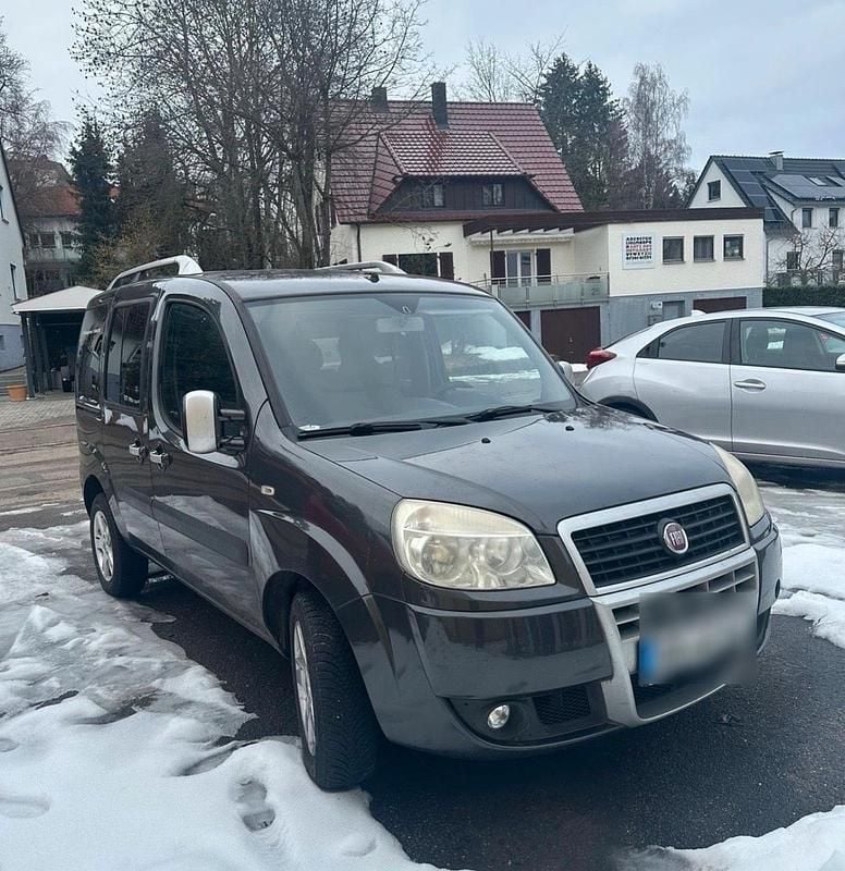 Gebraucht Fiat Doblò Dynamic 77 PS (56 kW) 2009 Grau Van / Kleinbus