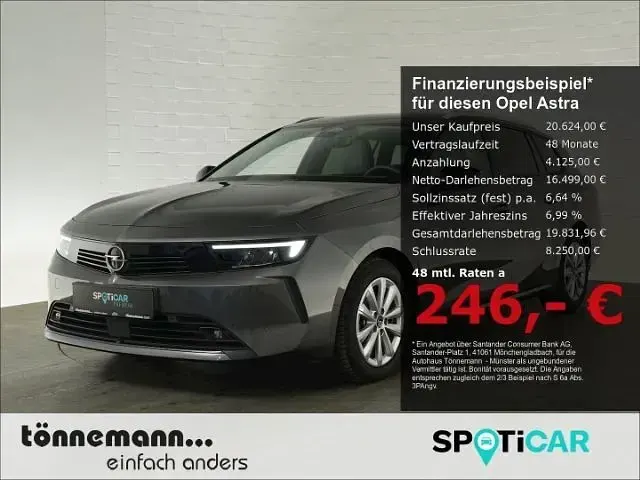 Brugt Opel Astra Elegance 131 HK (96 kW) 2023 Stationcar