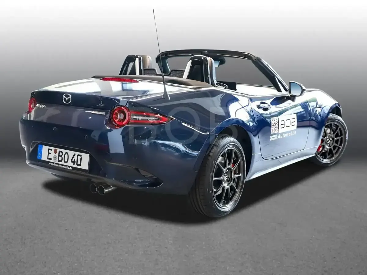 Gebraucht Mazda MX5 Homura-Line 132 PS (97 kW) 2025 Deep crystal blue (blau) Cabrio
