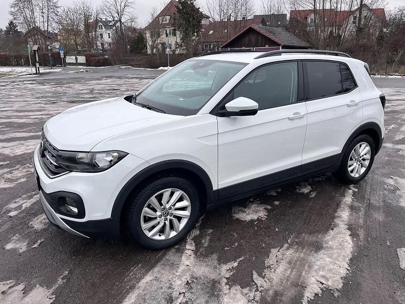 Weiß Gebraucht 2021 VW T-Cross Life SUV | 16.490 € (Superpreis) - Bild 1/4