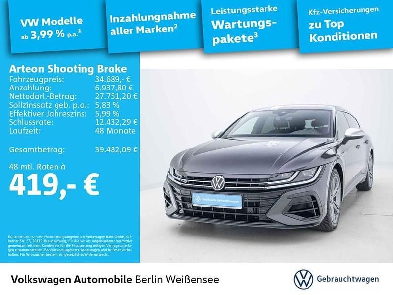 Mangangrau metallic Gebraucht 2023 VW Arteon R-line Kombi | 34.689 € (Superpreis) - Bild 1/4