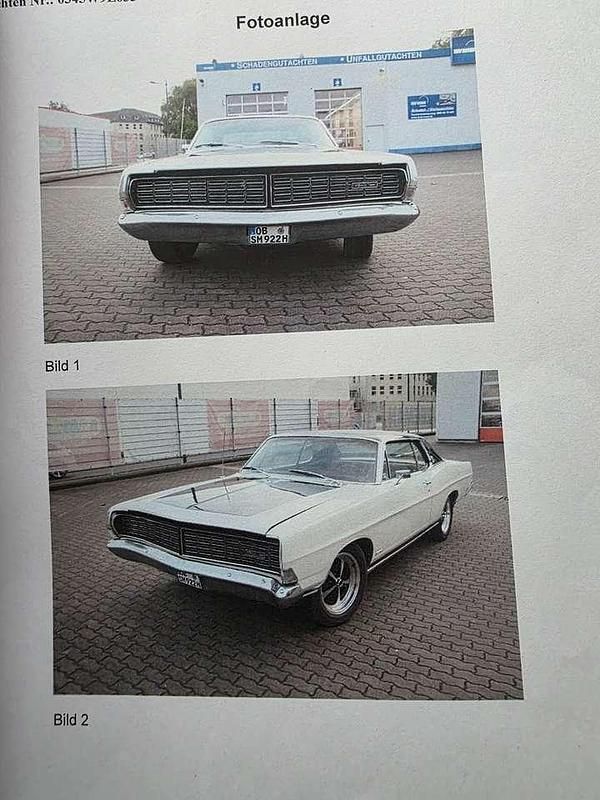 Weiß Gebraucht 1968 Ford Mustang Coupé | 20.500 € - Bild 1/4