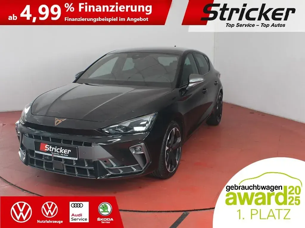 Gebraucht Cupra Leon 150 PS (110 kW) 2025 Midnight schwarz metallic (metallic) Limousine