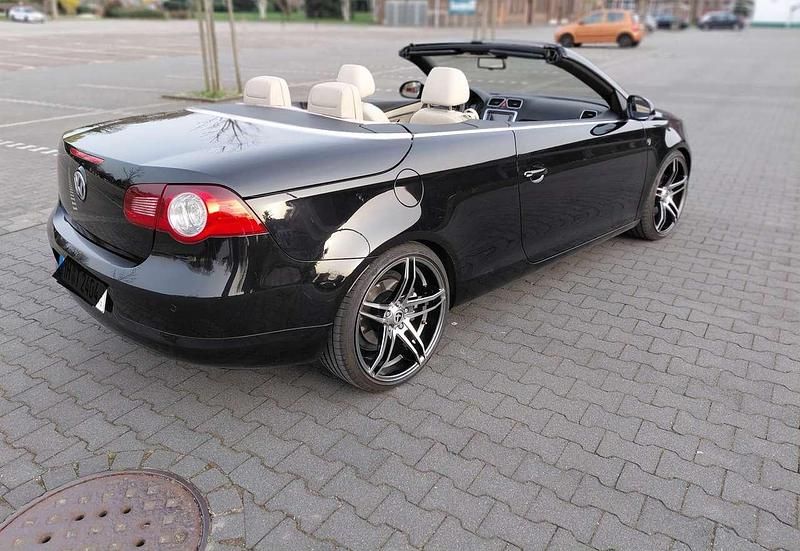 Gebraucht VW Eos Individual 250 PS (183 kW) 2007 Schwarz Cabrio