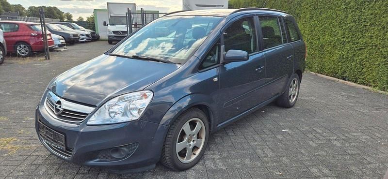 Blau Gebraucht 2009 Opel Zafira Edition Van / Kleinbus | 990 € (Superpreis) - Bild 1/4