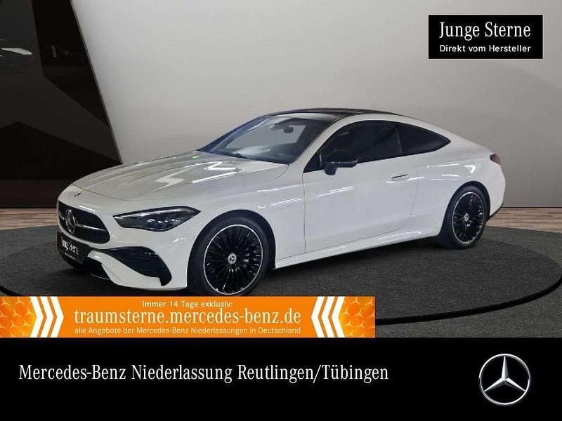 Polarweiß Gebraucht 2024 Mercedes CLE200 AMG Coupé | 48.990 € (Superpreis) - Bild 1/3