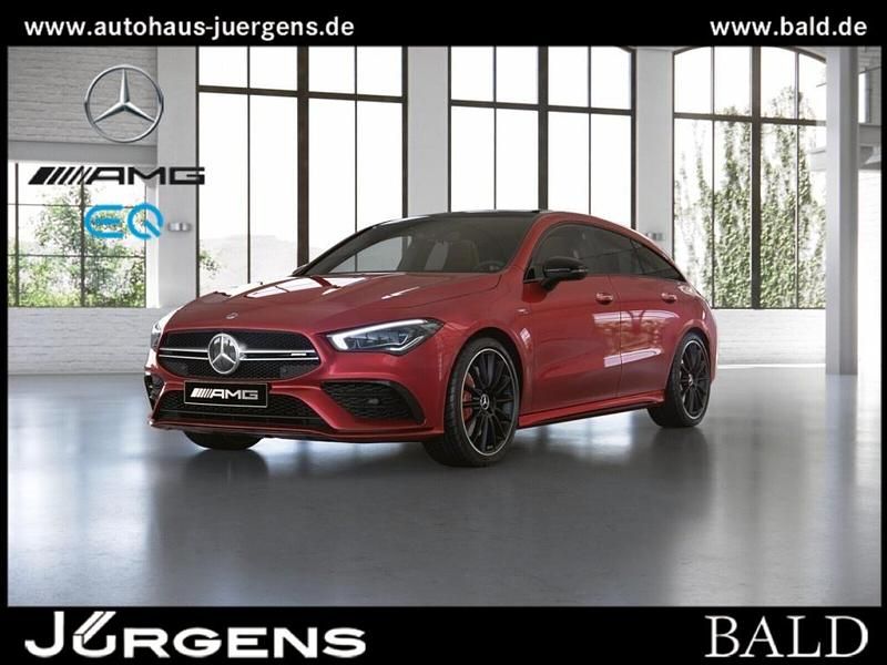 Rot manufaktur lack manufaktur patagonienrot metallic Gebraucht 2022 Mercedes CLA35 AMG AMG Kombi | 46.880 € (Teuer) - Bild 1/4