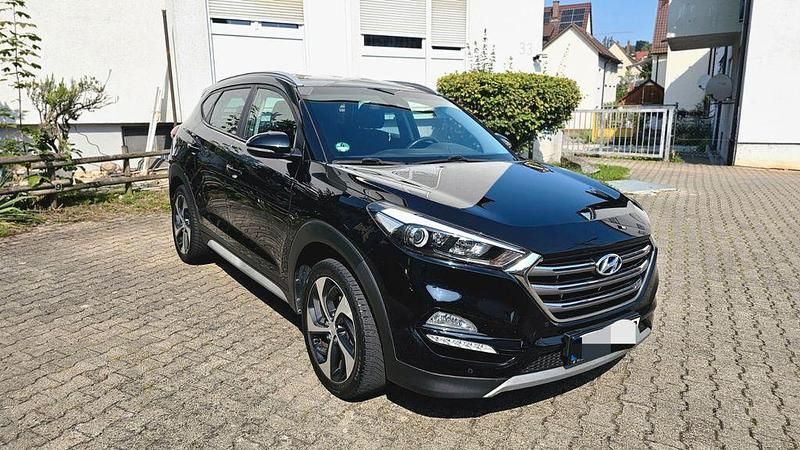 Schwarz Gebraucht 2018 Hyundai Tucson SUV | 17.100 € (Fairer Preis) - Bild 1/4