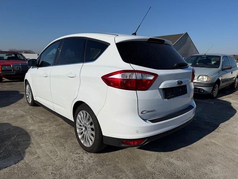 Gebraucht Ford C-MAX Titanium 125 PS (91 kW) 2013 Weiß Van / Kleinbus
