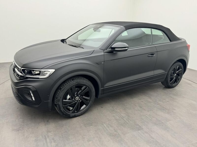 Gebraucht VW T-Roc Cabriolet R-line Edition 150 PS (110 kW) 2024 Schwarz Cabrio