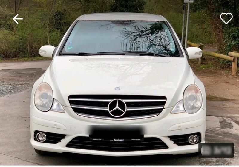 Weiß Gebraucht 2008 Mercedes R280 AMG Van / Kleinbus | 6.950 € (Fairer Preis) - Bild 1/4