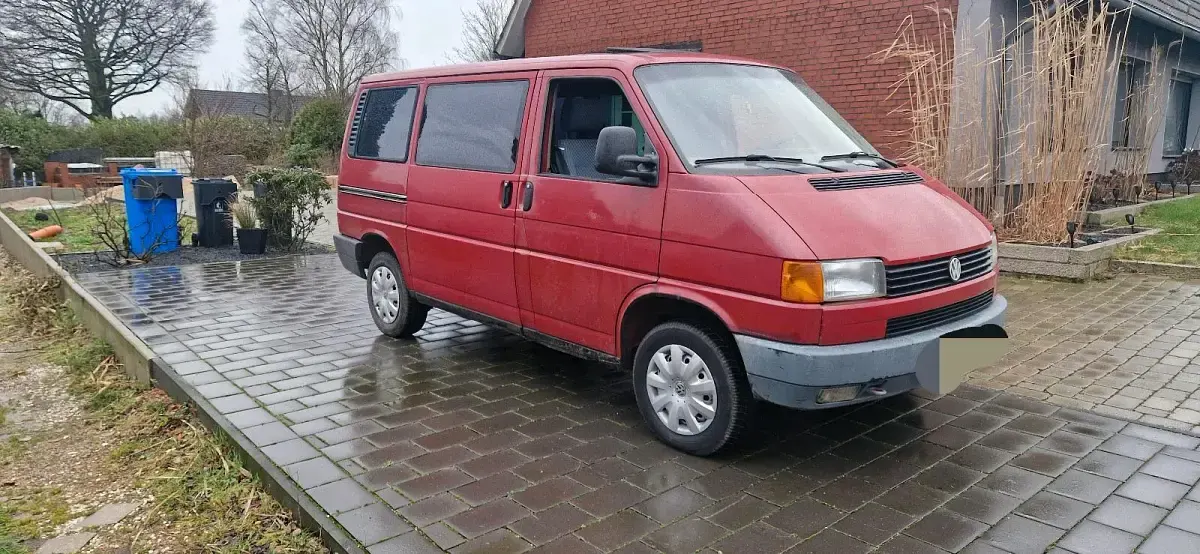 Gebraucht VW T4 78 PS (57 kW) 1995 Rot Van
