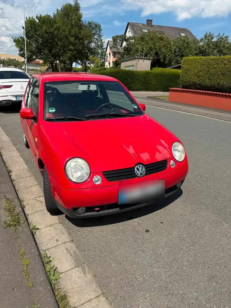 Gebraucht VW Lupo 75 PS (55 kW) 2001 Rot Kleinwagen