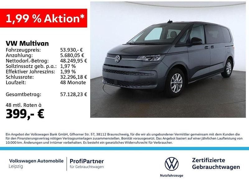 Grau Gebraucht 2025 VW T7 Life Van | 53.930 € (Guter Preis) - Bild 1/3