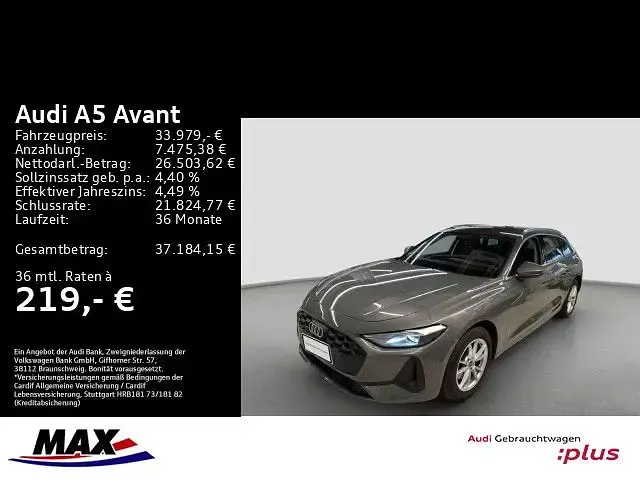 Gebraucht Audi A5 Sport 150 PS (110 kW) 2025 Chronosgrau metallic Kombi
