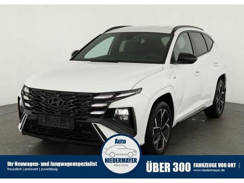 Atlas white (metallic) Gebraucht 2025 Hyundai Tucson N Line SUV | 31.995 € (Guter Preis) - Bild 1/4