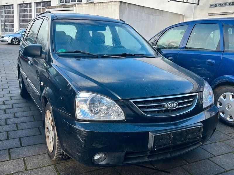 Gebraucht Kia Carens EX 139 PS (102 kW) 2005 Schwarz Van / Kleinbus