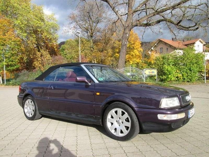 Violett Gebraucht 2000 Audi Cabriolet Cabrio | 8.888 € (Guter Preis) - Bild 1/4