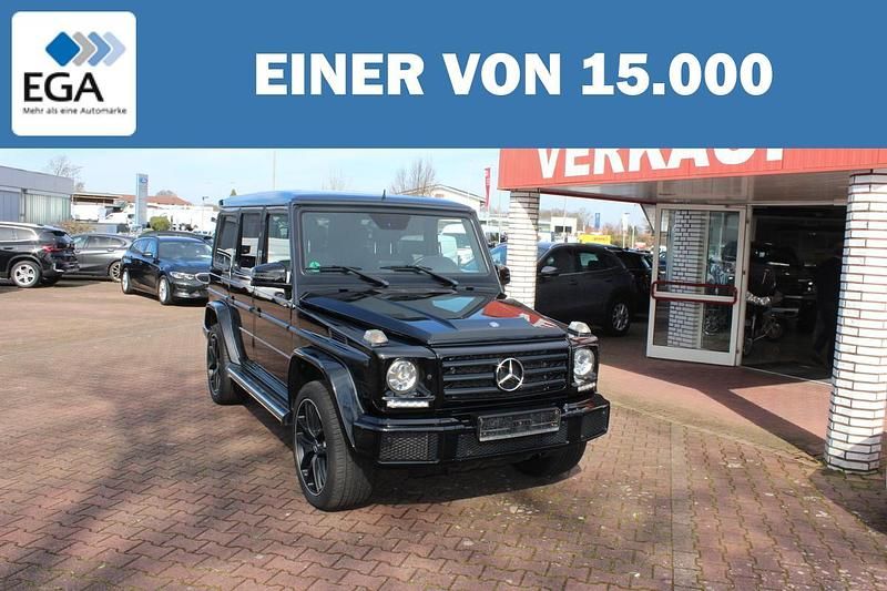 Schwarz metallic Gebraucht 2018 Mercedes G350 SUV | 77.220 € (Etwas zu teuer) - Bild 1/4