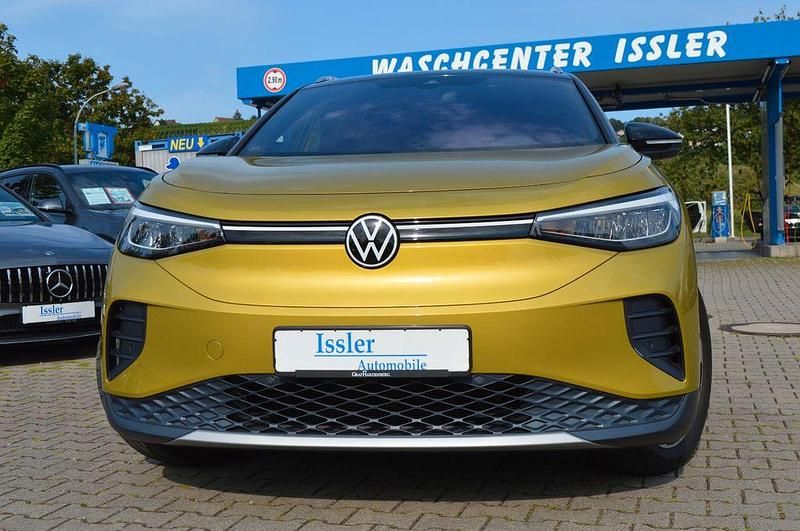Honey yellow metallic Gebraucht 2021 VW ID.4 Pro Performance SUV | 27.600 € (Guter Preis) - Bild 1/4