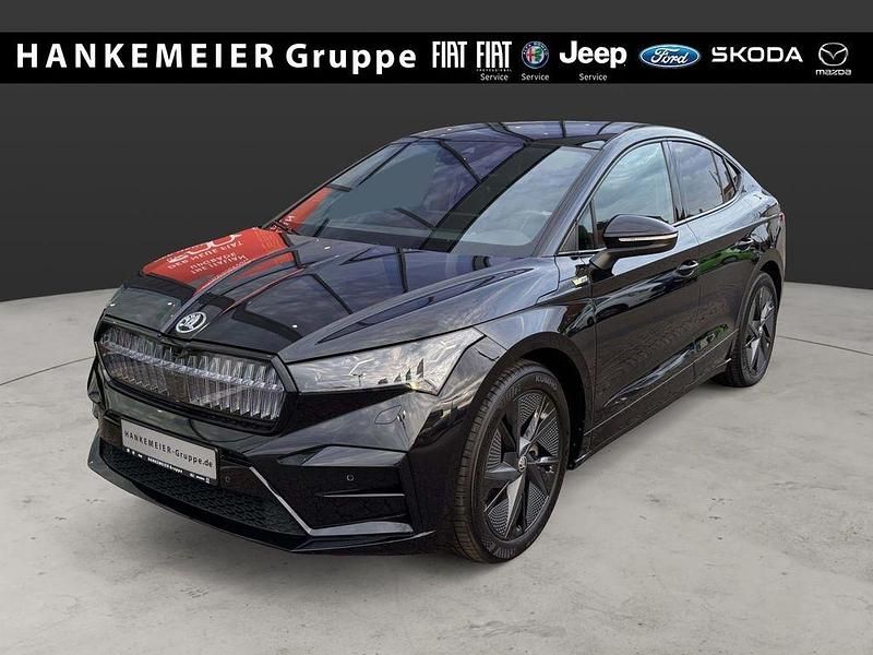 Schwarz Gebraucht 2023 Skoda Enyaq iV Lounge SUV | 37.890 € (Guter Preis) - Bild 1/4