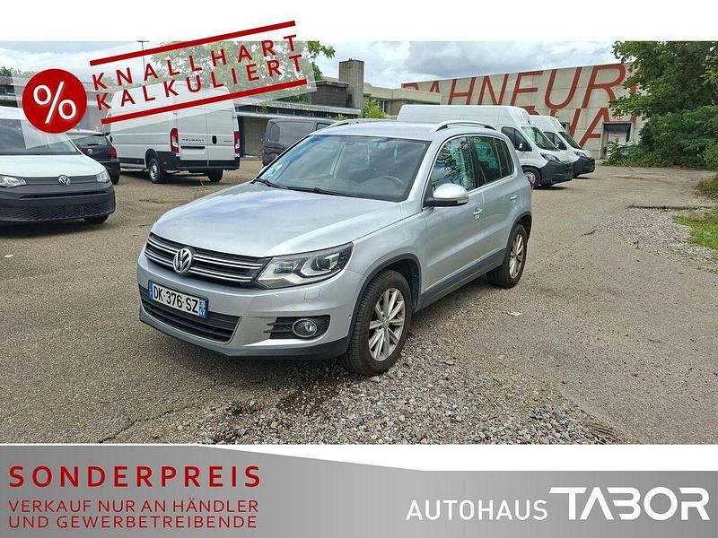 Reflexsilber metallic Gebraucht 2013 VW Tiguan Sport SUV | 8.385 € (Superpreis) - Bild 1/4