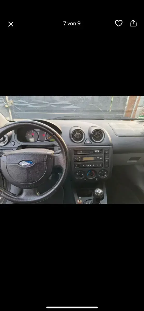 Gebraucht Ford Fiesta 60 PS (44 kW) 2009 Silber Kleinwagen