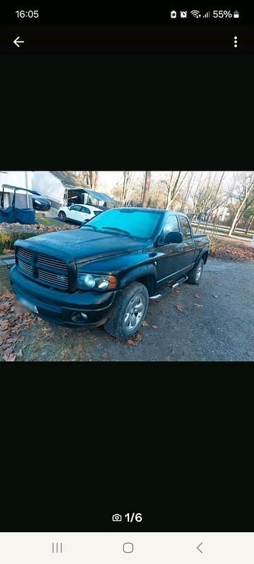 Gebraucht Dodge Ram 345 PS (253 kW) 2004 Schwarz Pickup