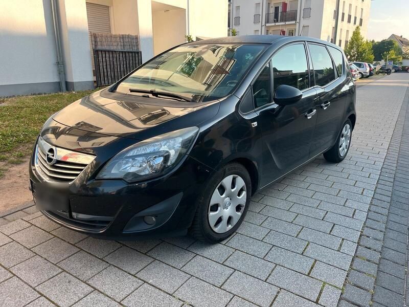 Schwarz Gebraucht 2011 Opel Meriva Van / Kleinbus | 1.999 € - Bild 1/4