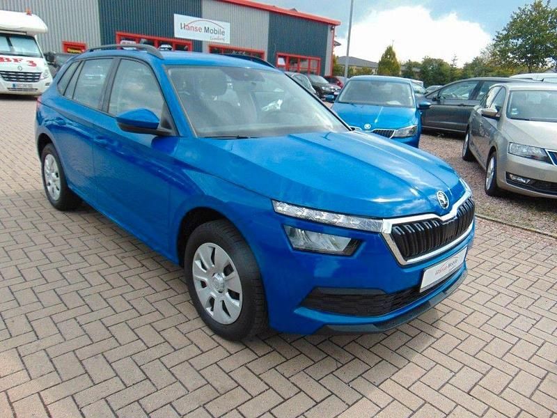 Blau Gebraucht 2020 Skoda Kamiq Active SUV | 19.980 € (Etwas zu teuer) - Bild 1/4