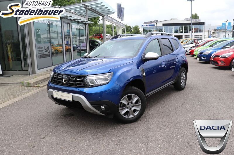 Stahlblau Gebraucht 2022 Dacia Duster Prestige SUV | 17.990 € (Fairer Preis) - Bild 1/4