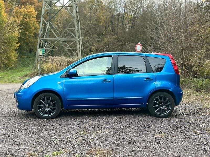 Second-hand Nissan Note 110 CP (80 kW) 2008 Albastru Hatchback