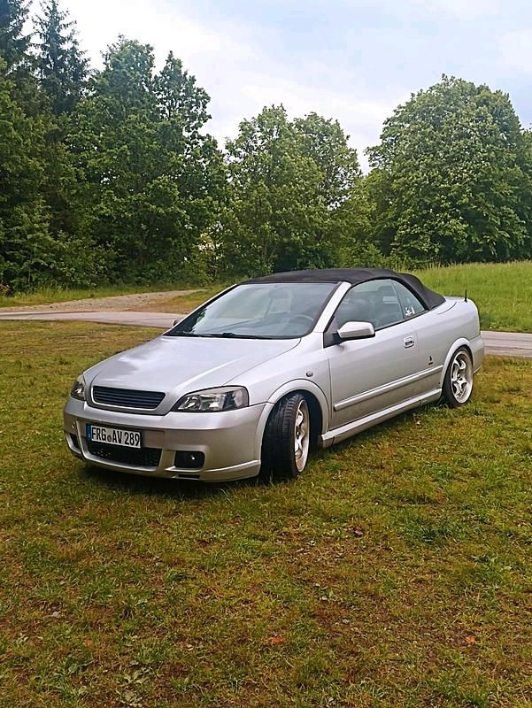 Silber Gebraucht 2003 Opel Astra Cabriolet Cabrio | 850 € (Superpreis) - Bild 1/2