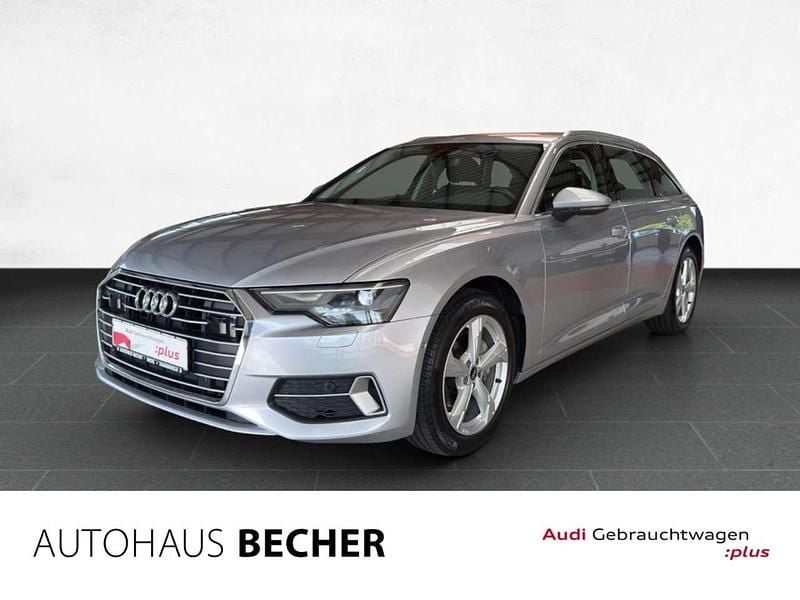 Silber Gebraucht 2022 Audi A6 Sport Kombi | 33.930 € (Guter Preis) - Bild 1/4