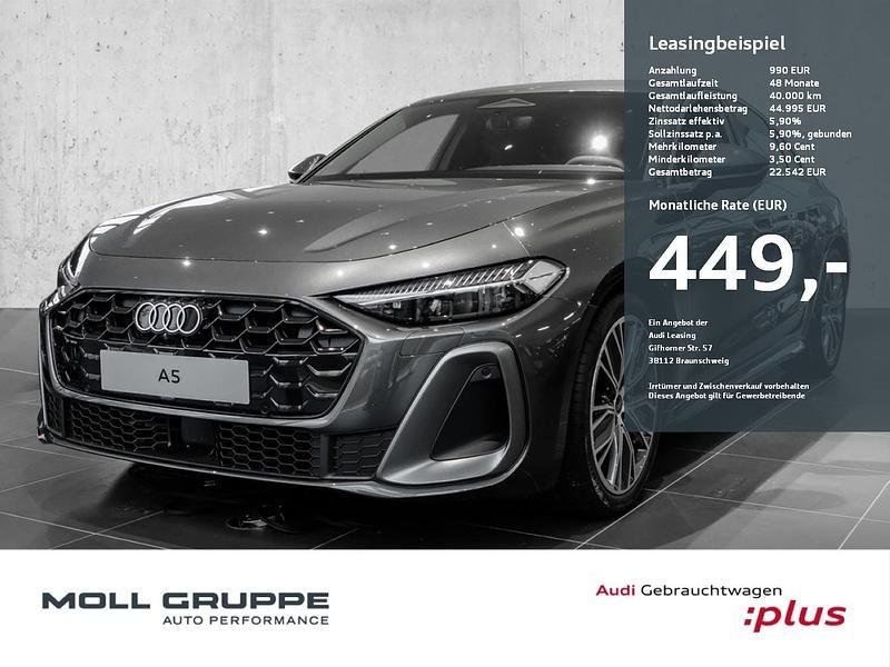 Daytonagrau perleffekt Gebraucht 2025 Audi A5 Ambiente Coupé | 49.990 € (Superpreis) - Bild 1/4