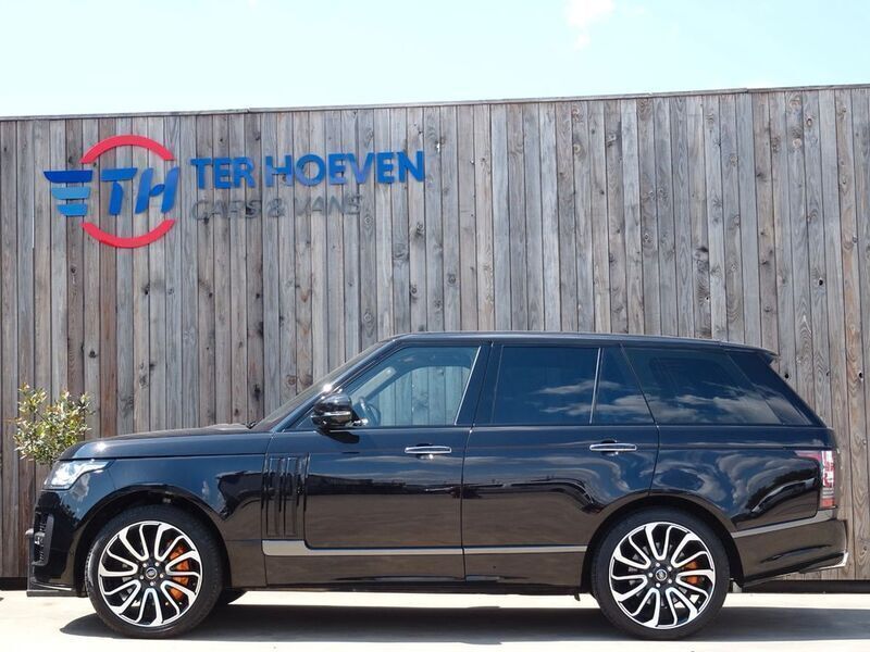 Schwarz Gebraucht 2013 Land Rover Range Rover Autobiography SUV | 32.300 € (Teuer) - Bild 1/4