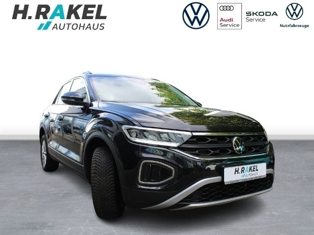 Schwarz Gebraucht 2023 VW T-Roc Life SUV | 22.950 € (Fairer Preis) - Bild 1/4