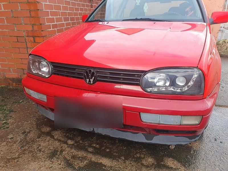 Gebraucht VW Golf III 60 PS (44 kW) 1997 Rot Kleinwagen