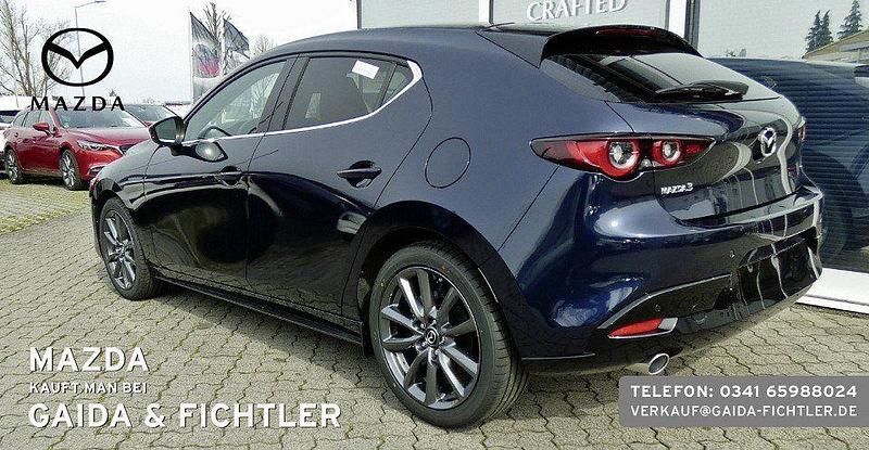 Neu Mazda 3 Exclusive-Line 140 PS (102 kW) 2026 Blau Limousine