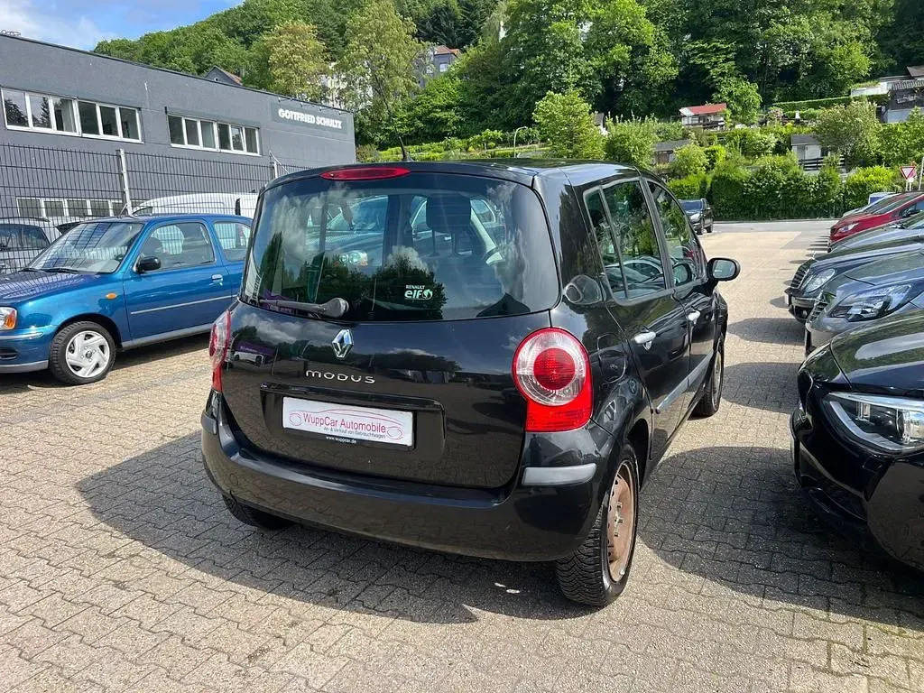 Gebraucht Renault Modus Dynamique 75 PS (55 kW) 2007 Schwarz Van / Kleinbus