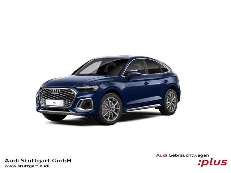 Navarrablau metallic Gebraucht 2022 Audi Q5 Sportback S-Line SUV | 47.450 € (Fairer Preis) - Bild 1/4