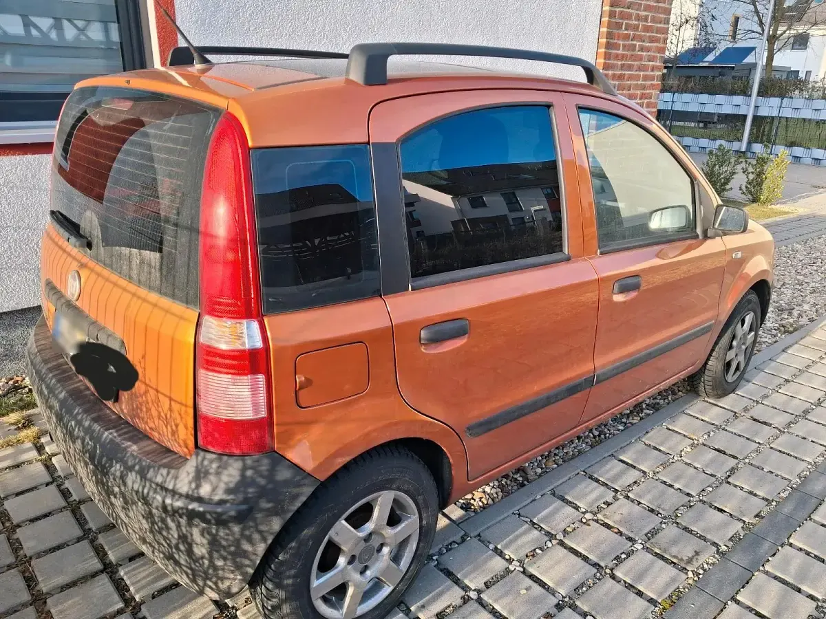 Gebraucht Fiat Panda 60 PS (44 kW) 2009 Orange Kleinwagen