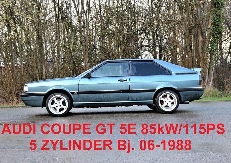 Gebraucht Audi Coupe GT 116 PS (85 kW) 1988 Grün Coupé