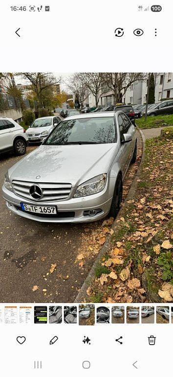 Gebraucht Mercedes C180 Elegance 156 PS (114 kW) 2010 Silber Limousine