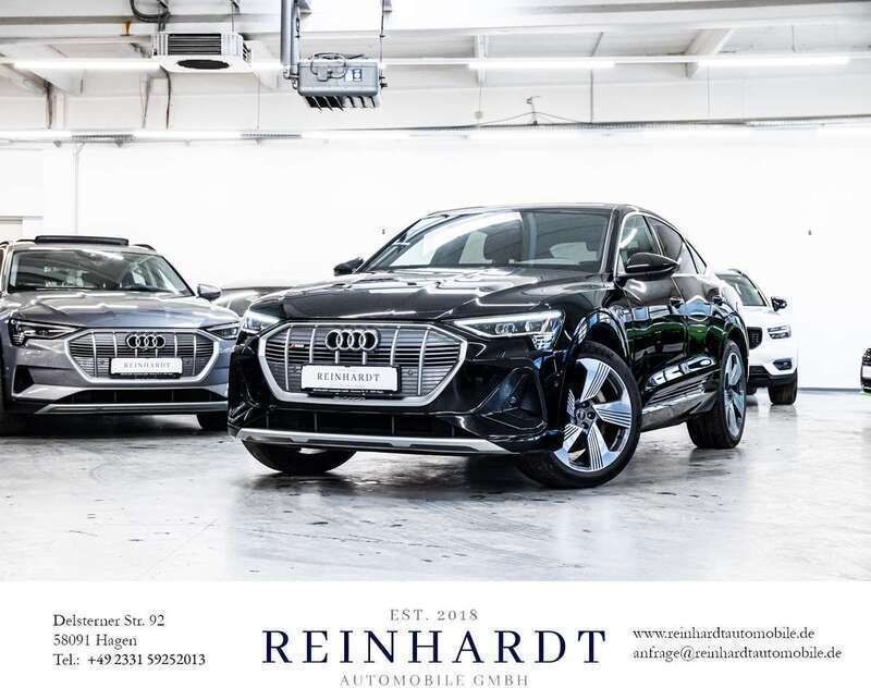 Brillantschwarz Gebraucht 2021 Audi e-tron Sportback S-Line SUV | 35.150 € (Superpreis) - Bild 1/3