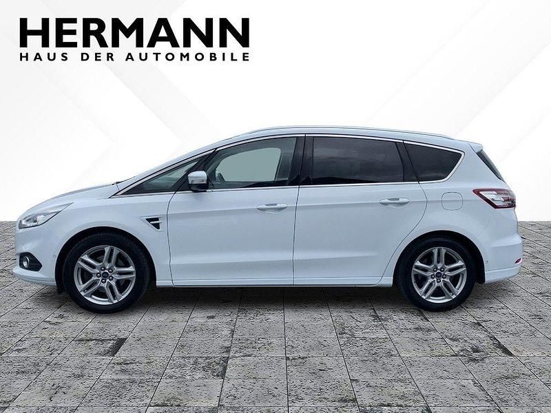 Gebraucht Ford S-MAX Titanium 160 PS (117 kW) 2016 Weiß Van / Kleinbus