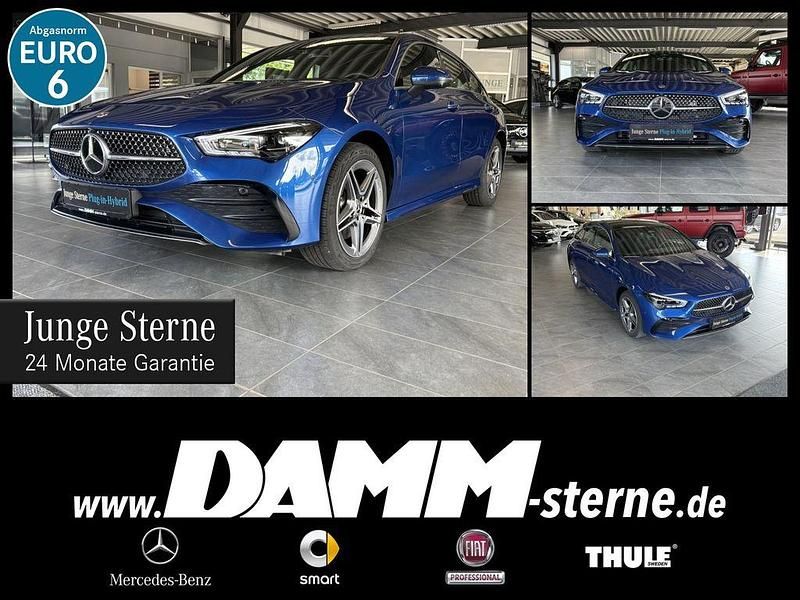 Spektralblau Gebraucht 2024 Mercedes CLA250e Shooting Brake AMG line Kombi | 36.870 € (Fairer Preis) - Bild 1/4