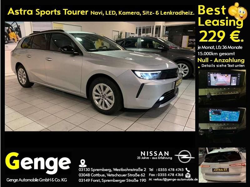 Gebraucht Opel Astra Edition 110 PS (80 kW) 2024 Kristal silber Kombi